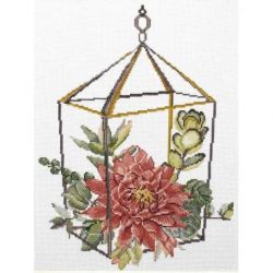 Voorbedrukt borduurpakket Succulent Garden 2 Needleart World nc440-097