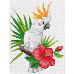 Voorbedrukt borduurpakket Cockatoo call Needleart World nc440-099