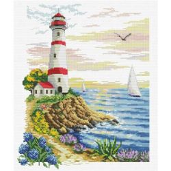 Voorbedrukt borduurpakket Lighthouse Cape Needleart World nc540-047