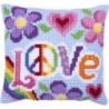Kussenborduurpakket Love Always-Needleart World-lh09-002