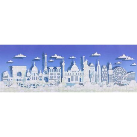 Diamond Painting Sparkle the World Needleart World-dd09-066