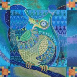 Diamond Painting Indian Owl Needleart World-dd12-055