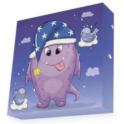 Diamond painting-Diamond Dotz Box Monster Tale Needleworld Art-dbx-041