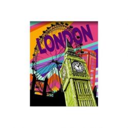 Schilderen op nummer Londen pop-art Wizardi T014