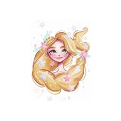 Diamond painting lente prinses Wizardi WD3009