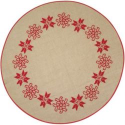 Borduurpakket kerstboomkleed kerstster PERMIN 42-1869