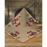 Borduurpakket kerstboomkleed santa's PERMIN 45-9239