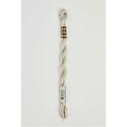 Borduurgaren DMC Coton Perle Metallic 315 Koordzijde dikte 5-25M.5283-kleur_ZILVER