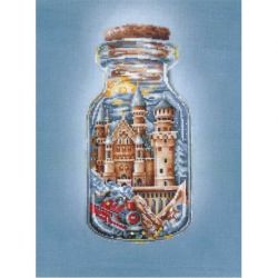 Borduurpakket Train To A Fairytale Andriana SANP-48