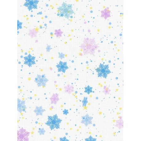 Borduurstofstukje bedrukt: Designer canvas Aida 7.1 40x30 cm. MP-Studia SKD-140