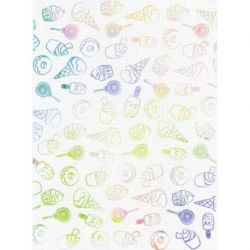 Borduurstofstukje bedrukt: Designer canvas Aida 5.5 40x30 cm. MP-Studia SKD14-116