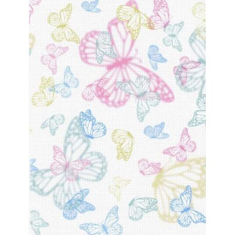 Borduurstofstukje bedrukt: Designer canvas Aida 7.1 40x30 cm. MP-Studia SKD-142