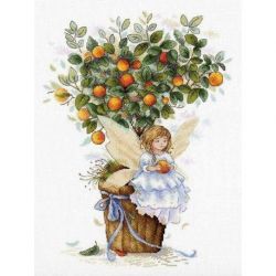 Borduurpakket Orange Fairy MP-Studia SNV-652