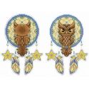 Borduurpakket Dream Catcher-Owl MP-Studia SR-273