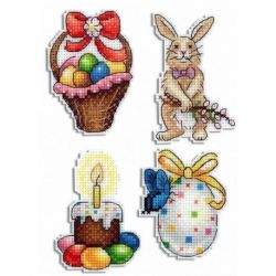 Borduurpakket Easter Joy-Magnets MP-Studia SR-407