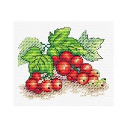 Borduurpakket rode bessen MP-Studia SM-515