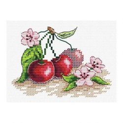 Borduurpakket sappige kersen MP-Studia SM-516