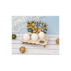 Borduurpakket standaard voor eieren-bloemen MP-Studia SO-012