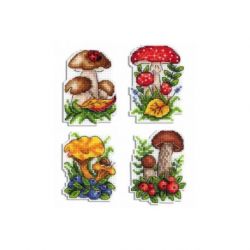 Borduurpakket ornament-paddenstoelen MP-Studia SR-486