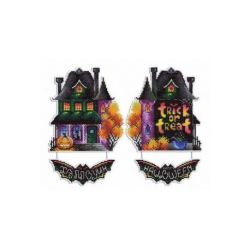 Borduurpakket ornament-spookhuis MP-Studia SR-495