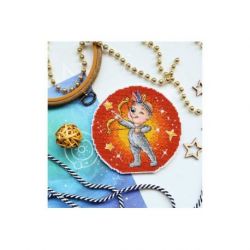 Borduurpakket ornament-sterrenbeeld schorpioen MP-Studia SR-701