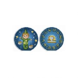 Borduurpakket ornament-sterrenbeeld weegschaal MP-Studia SR-703