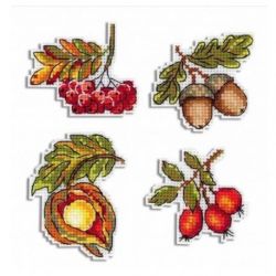 Borduurpakket magneten-herfstvruchten MP-Studia SR-720