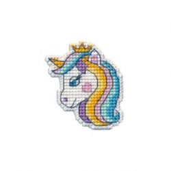 Borduurpakket broche eenhoorn Oven S1350