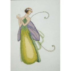 Borduurpatroon met speciale materialen Gardenia Mirabilia Designs-nc140s