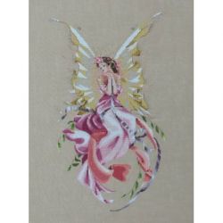 Borduurpatroon met speciale materialen Titania Queen of the Fairies Mirabilia Designs-038s