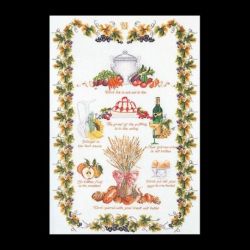 Borduurpakket Merklap culinair Thea Gouverneur 2027A