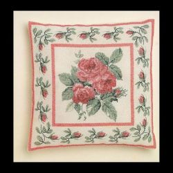 Borduurpakket Rozenkussentje Thea Gouverneur 2034A