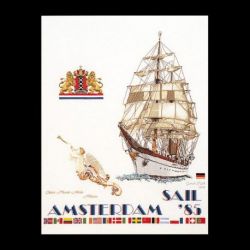 Borduurpakket Sail 1985 Thea Gouverneur 2079L