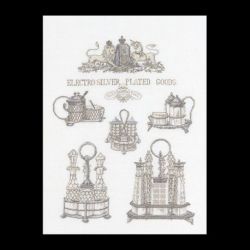 Borduurpakket Silver Plated goods Thea Gouverneur 2094A