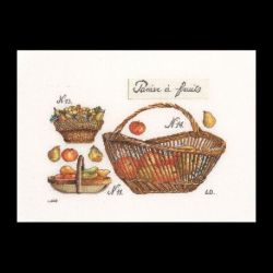 Borduurpakket Appelmandje Thea Gouverneur 2099A