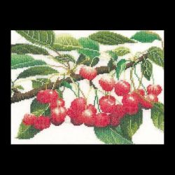 Borduurpakket Kersentak Thea Gouverneur 3014L