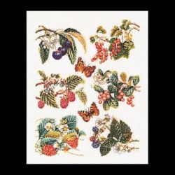 Borduurpakket Fruitlap Thea Gouverneur 3021A