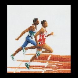 Borduurpakket Hardlopen Thea Gouverneur 3058A