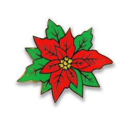 Naaldenmagneet Poinsettia Leti Stitch-14353