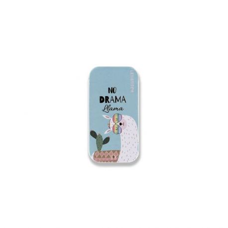 No drama Llama Metallic Box Leti Stitch-25627