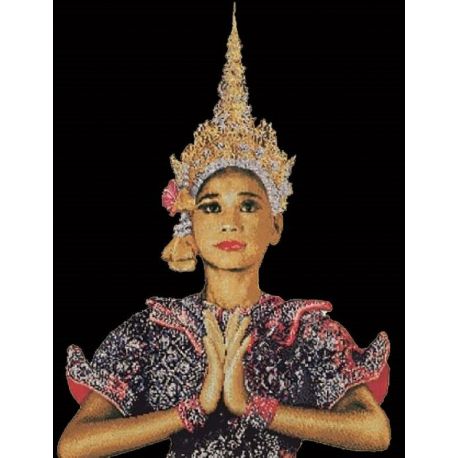 Borduurpakket Thai Lady Thea Gouverneur 599.05