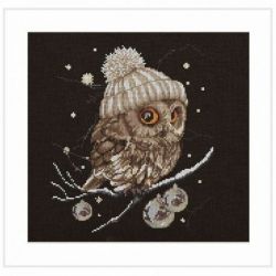 Borduurpakket Whoo..Whoo..It's Winter Thea Gouverneur 743.05