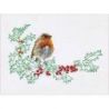 Borduurpakket Winter Robin Thea Gouverneur 790