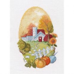 Borduurpakket Autumn mood Oven S1528