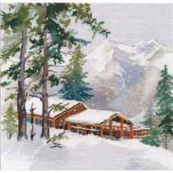 Borduurpakket Mountains Oven S1535