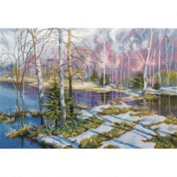 Borduurpakket Spring is in the air Oven S1545