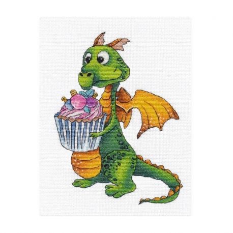 Borduurpakket Dragon-3 Oven S1564