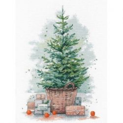 Borduurpakket Christmas surprise Oven S1567