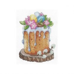 Borduurpakket Spring cake Andriana SANV-46
