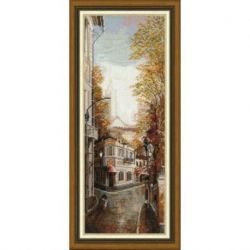 Borduurpakket Western street Golden Fleece GM050